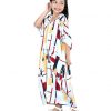 Dewayani Kaftan Kids Light Cyan