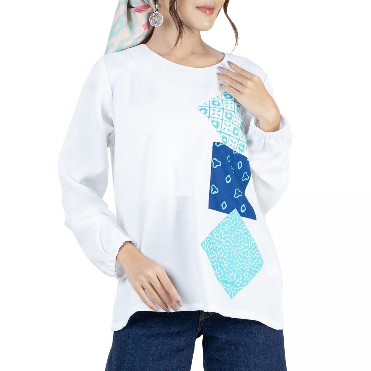 Adannaya Blouse White - Image 2