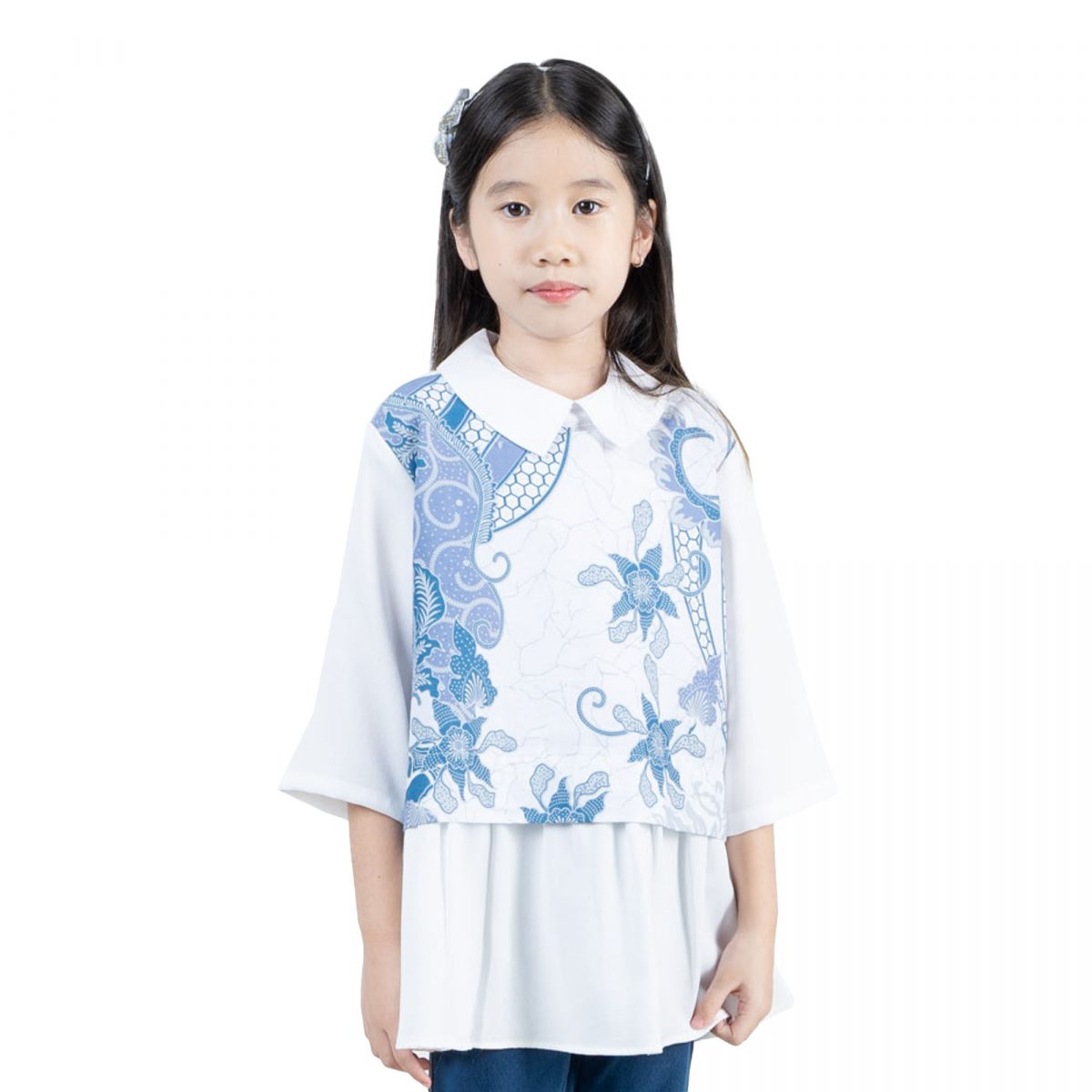 Gabriella Blouse Kids Blue