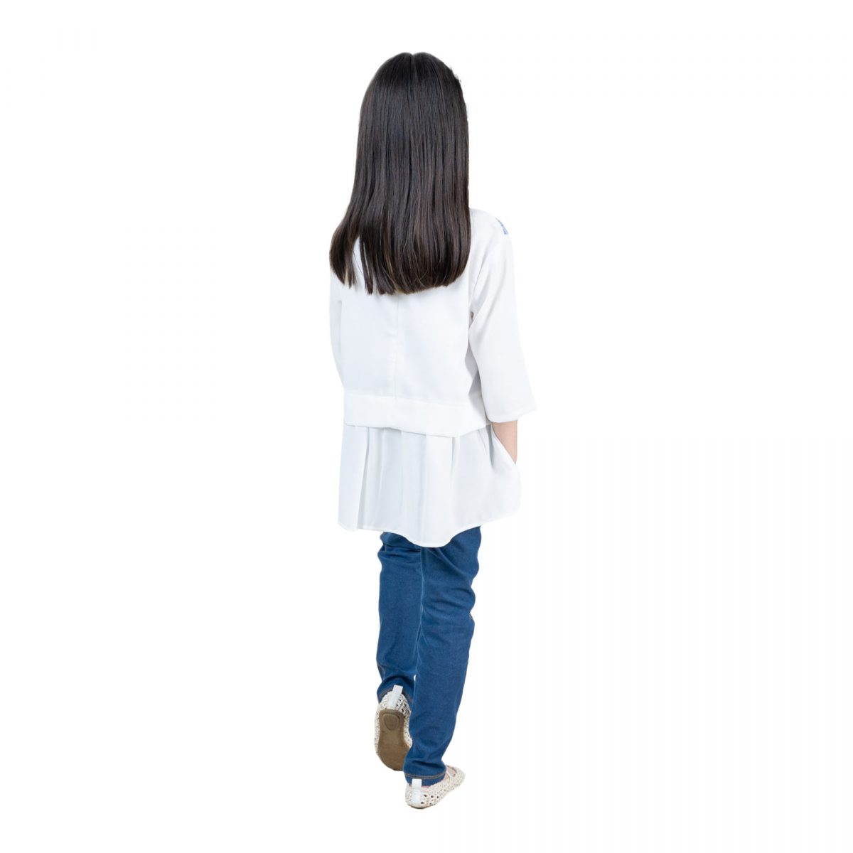 Gabriella Blouse Kids Blue - Image 5