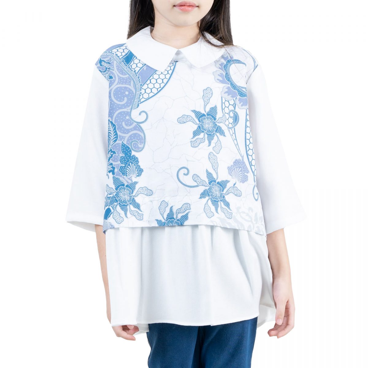 Gabriella Blouse Kids Blue - Image 2