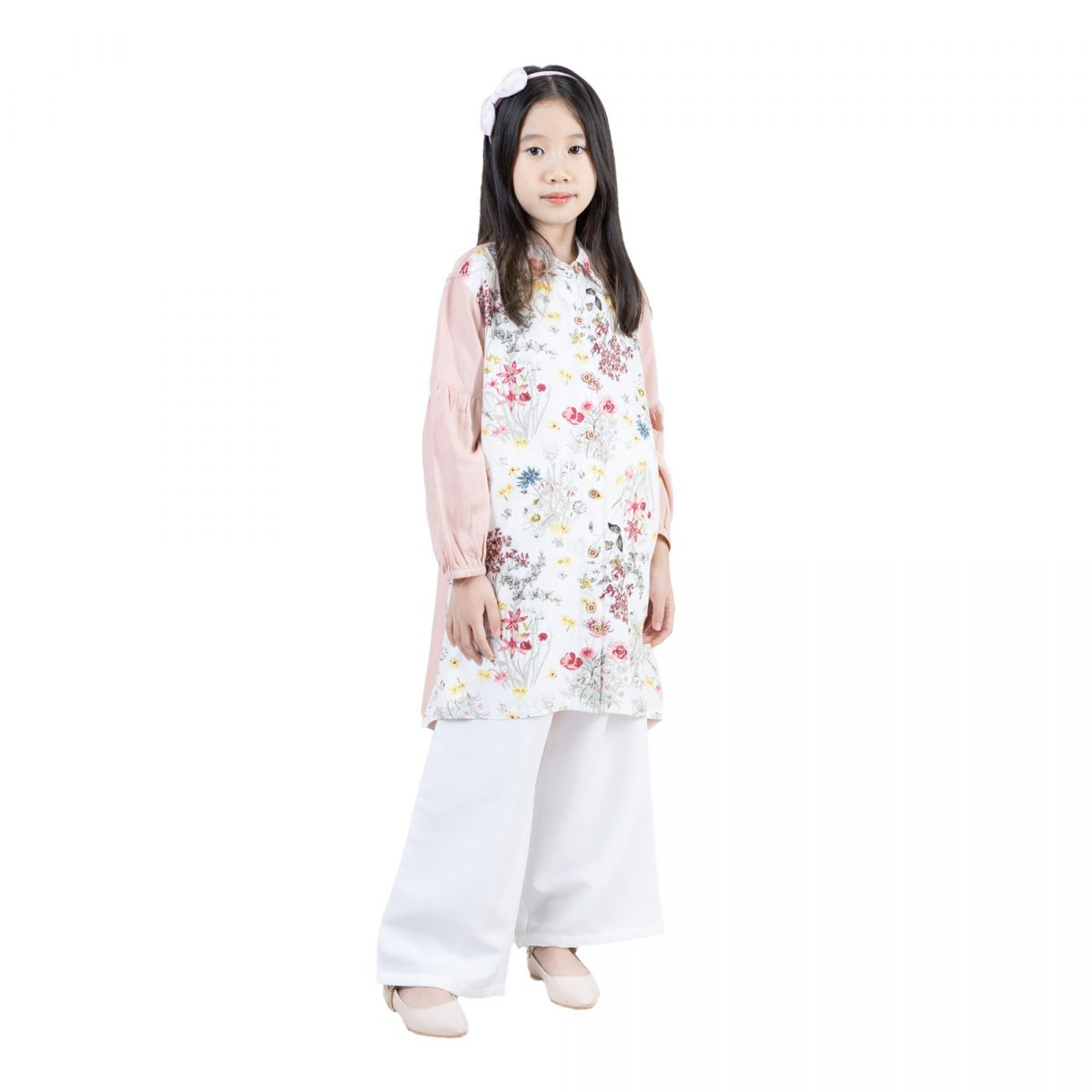 Aliyah Tunic Kids Pink - Image 6