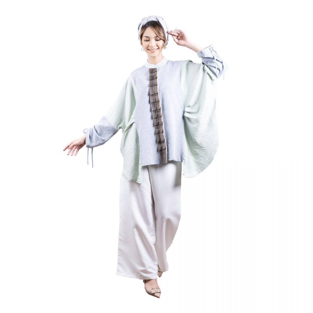 Renjani Blouse Green - Image 6