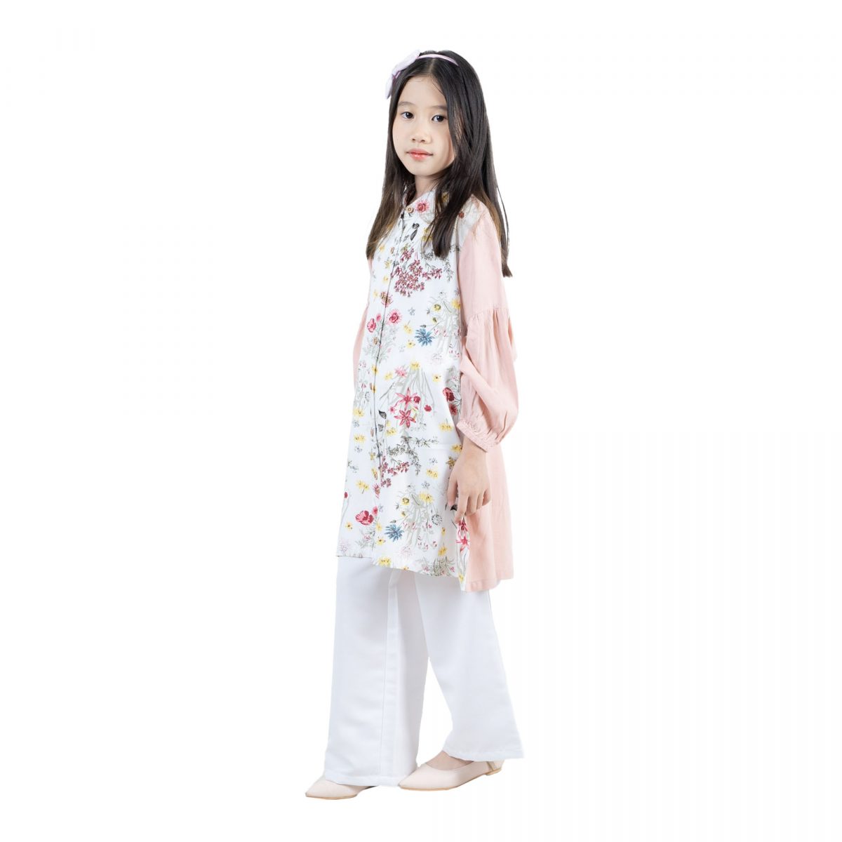 Aliyah Tunic Kids Pink - Image 3