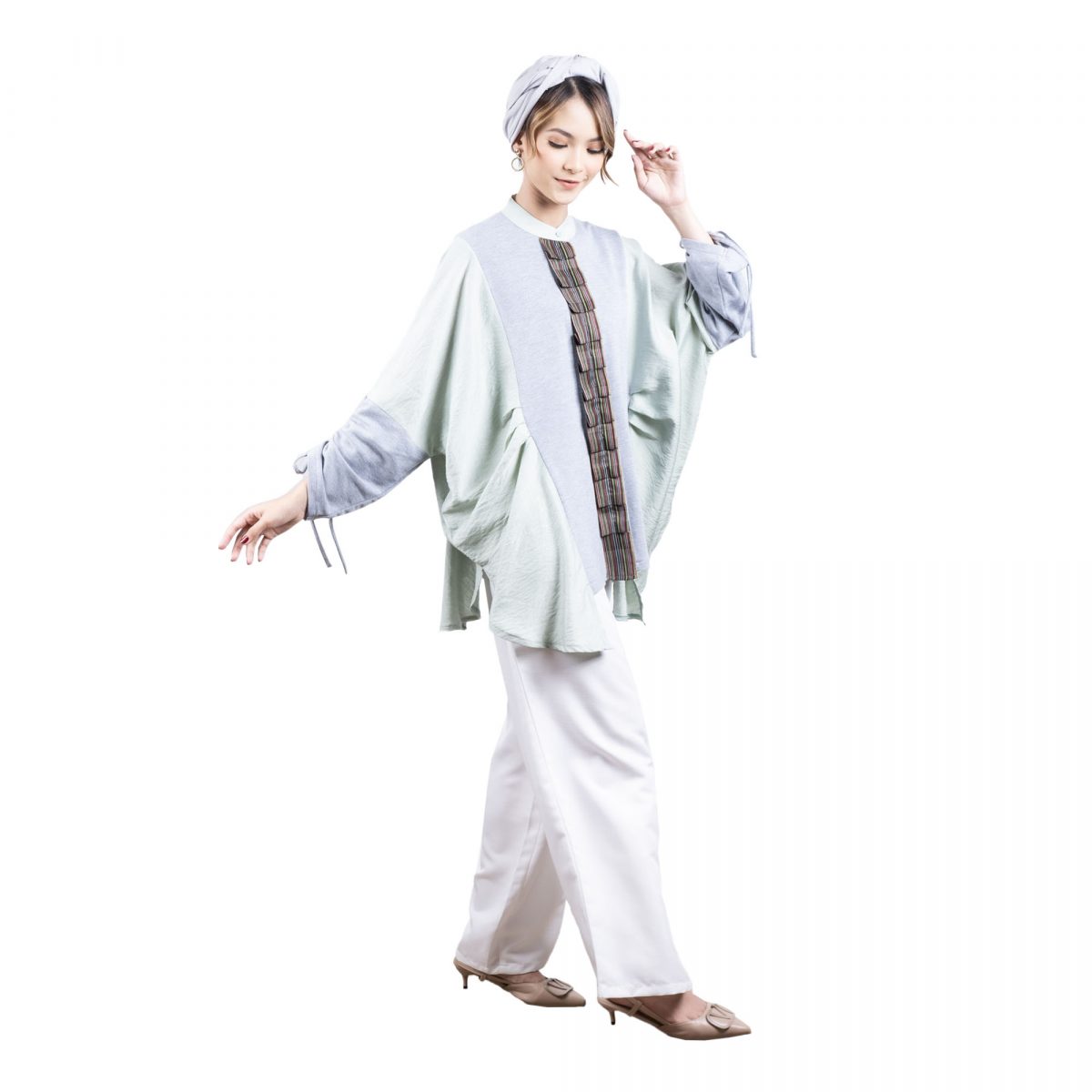 Renjani Blouse Green - Image 4