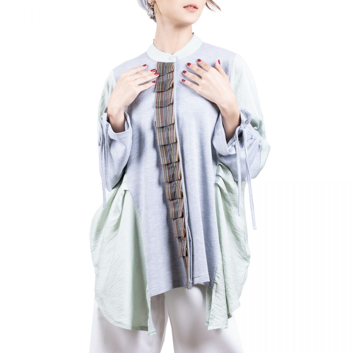Renjani Blouse Green - Image 2