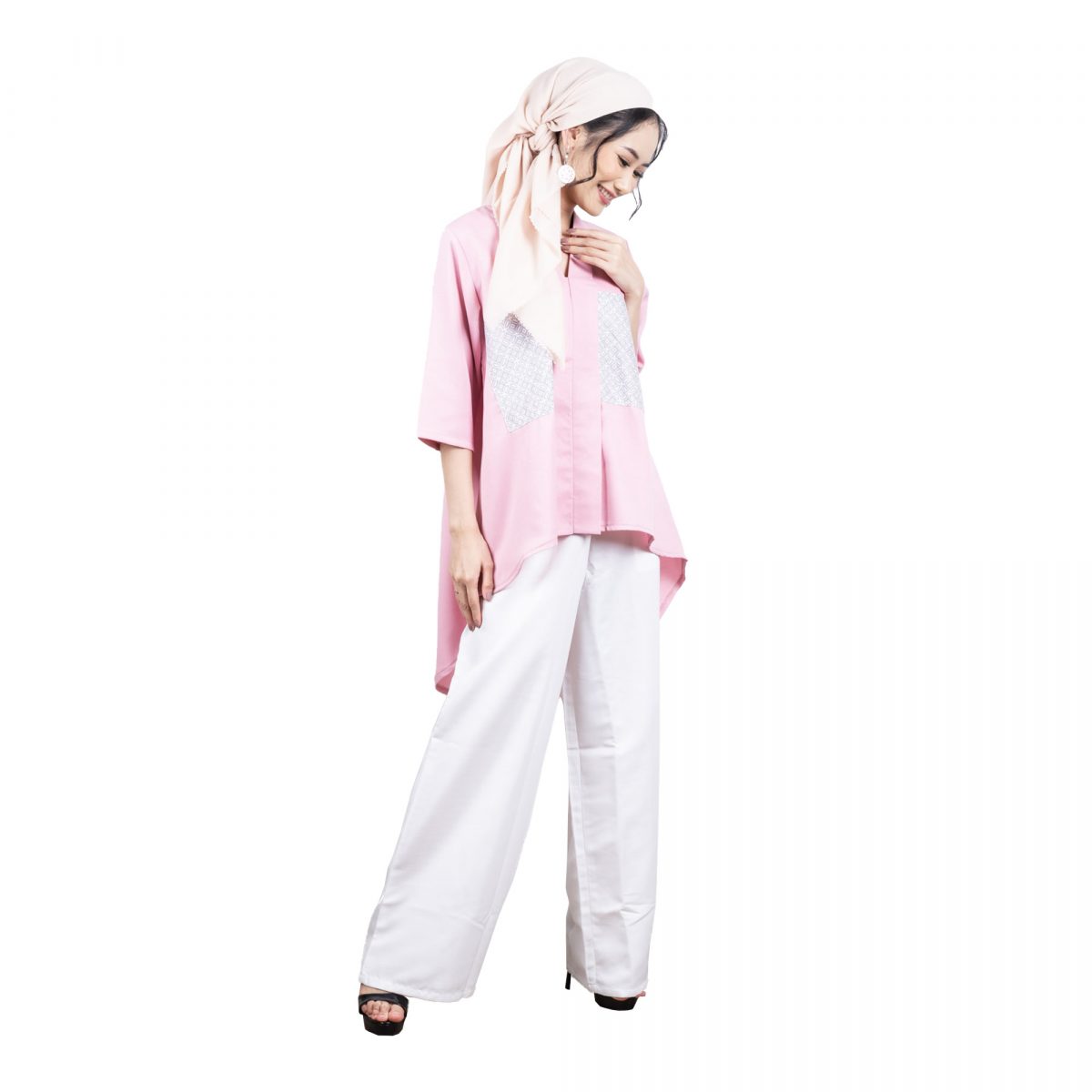 Shakila Tunic Pink - Image 4