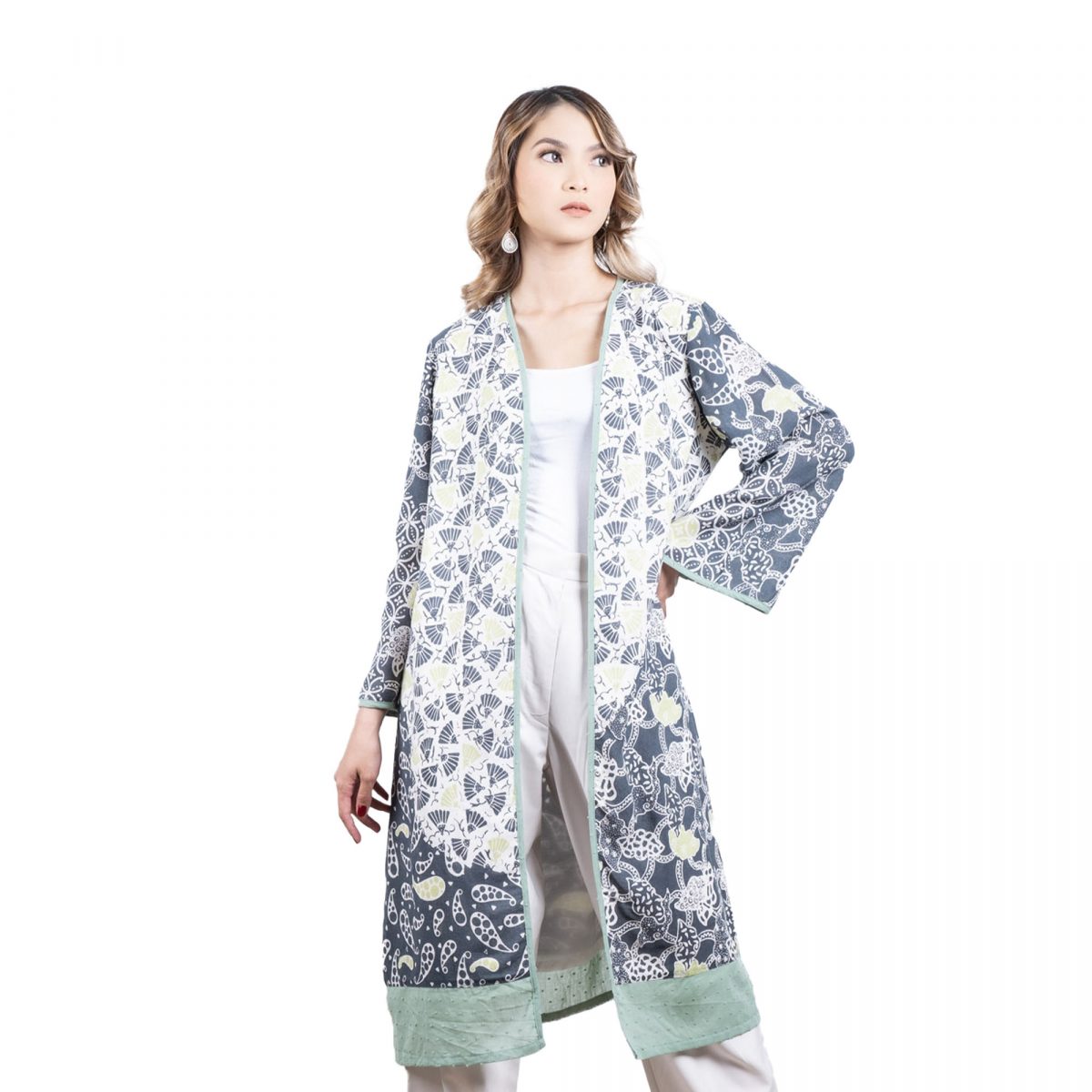 Keisya Blazer Green