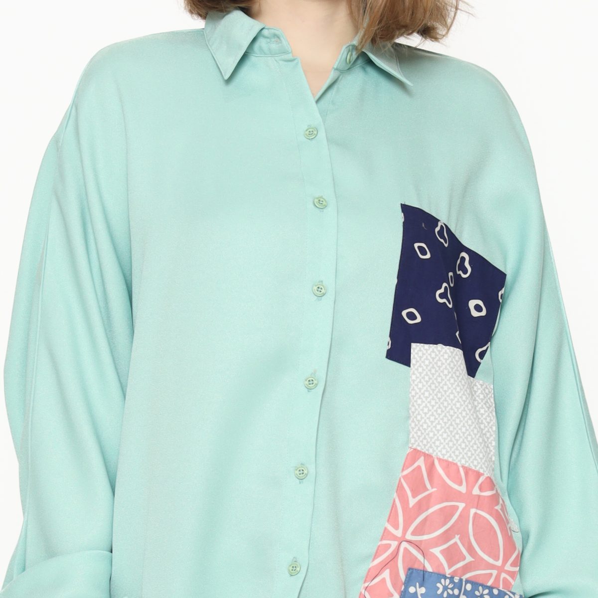 Winona Shirt Green - Image 2
