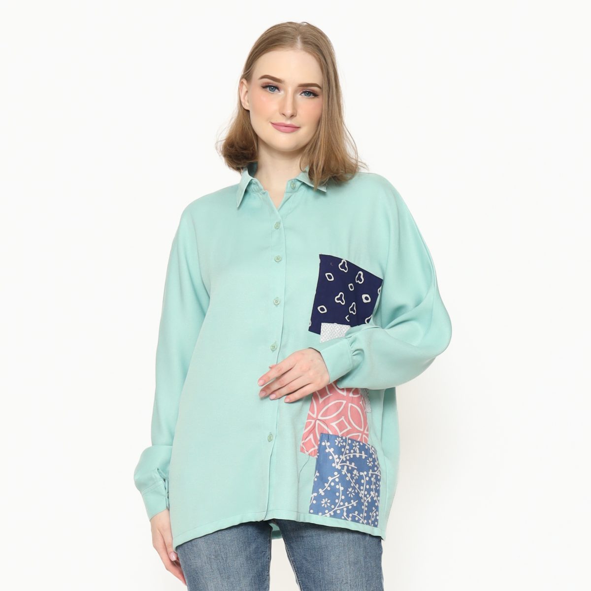 Winona Shirt Green - Image 6