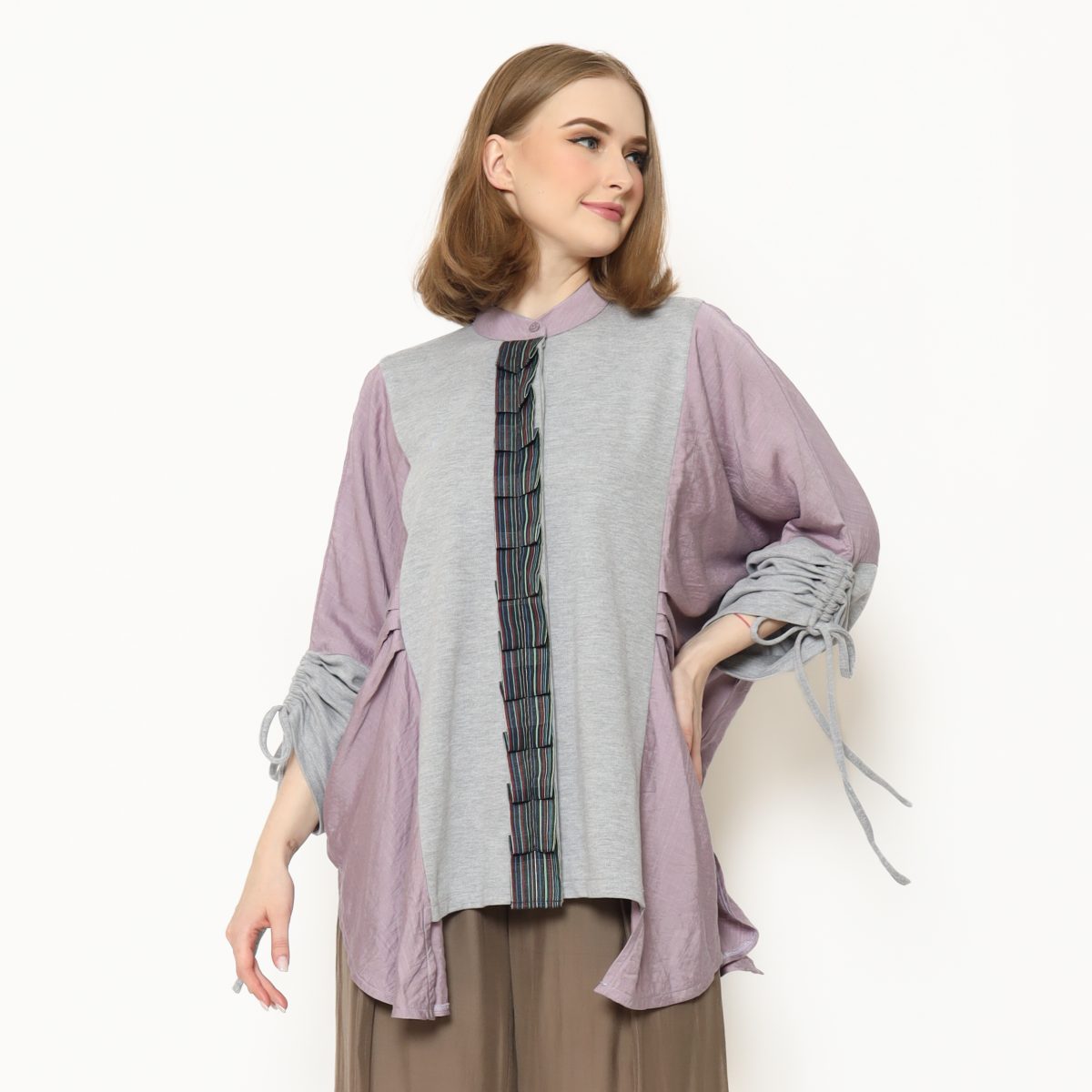 Renjani Blouse Purple - Image 5