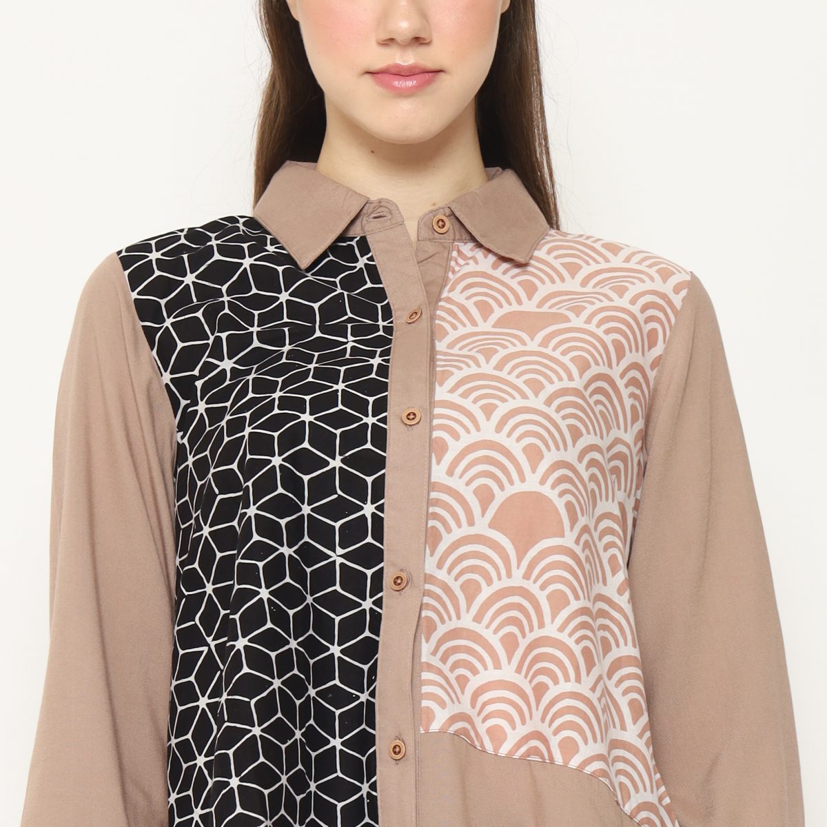 Raina Shirt Mocha - Image 2
