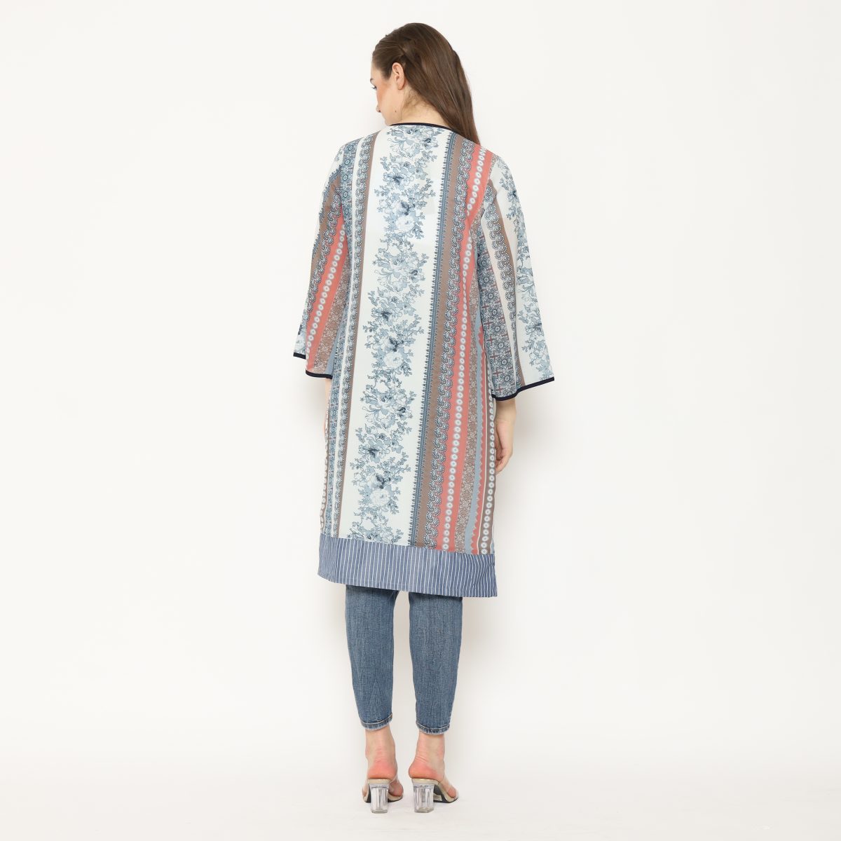 Keisya Blazer Grey Cream - Image 7