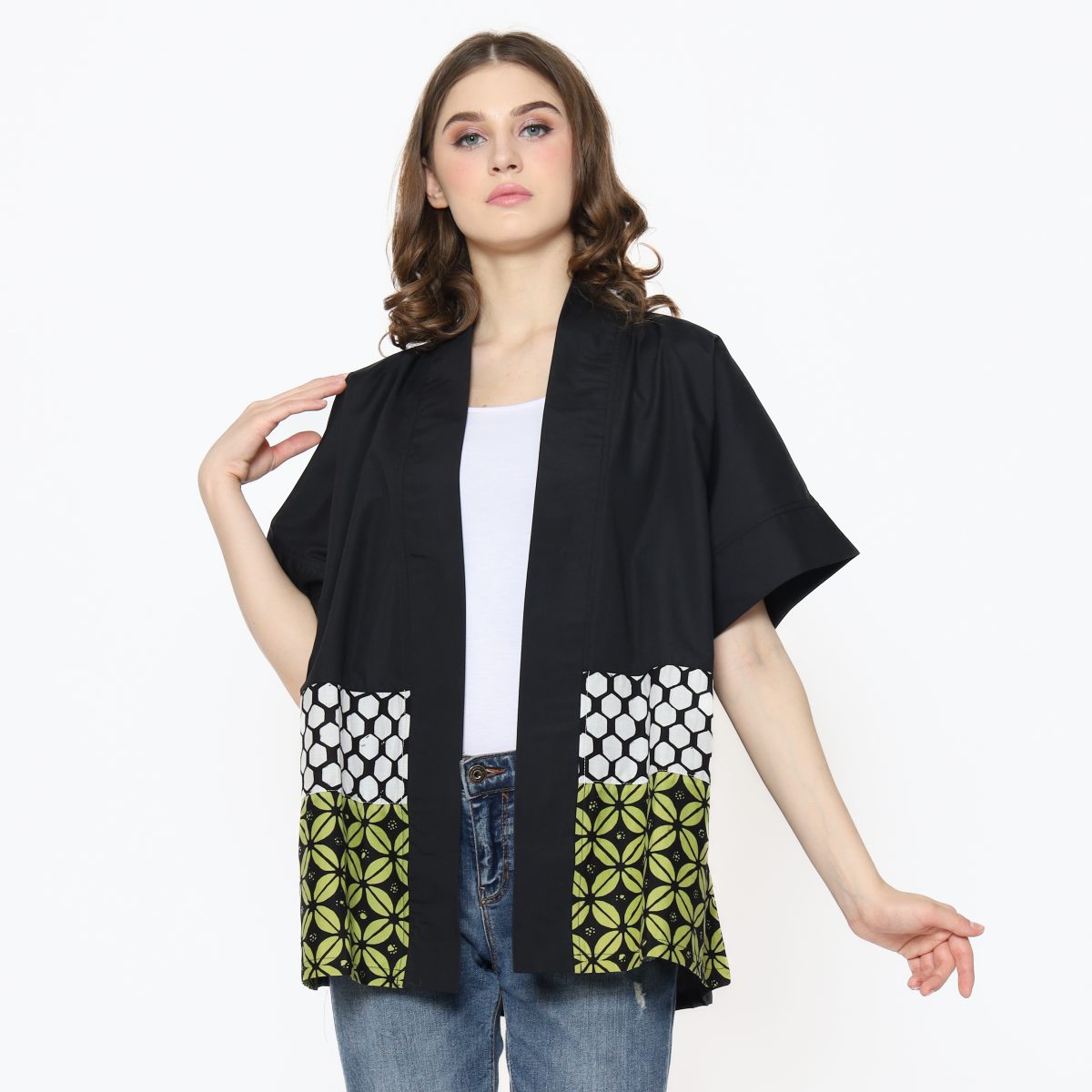 Moderna Blazer Black Green