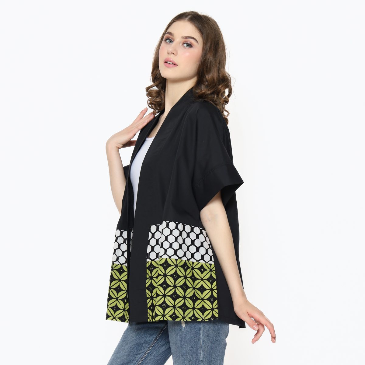 Moderna Blazer Black Green - Image 3