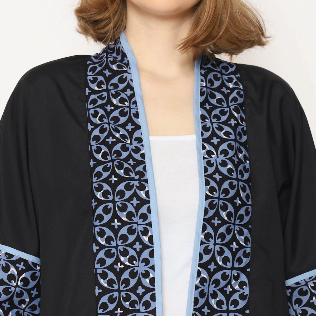 Divya Blazer Black Blue - Image 2