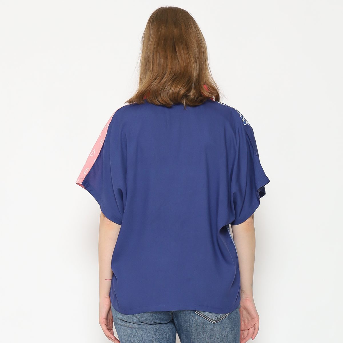 Darlene Blouse Jumputan Pink - Image 10