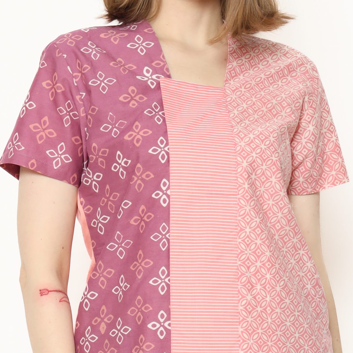 Sheisha Blouse Pink Purple - Image 2