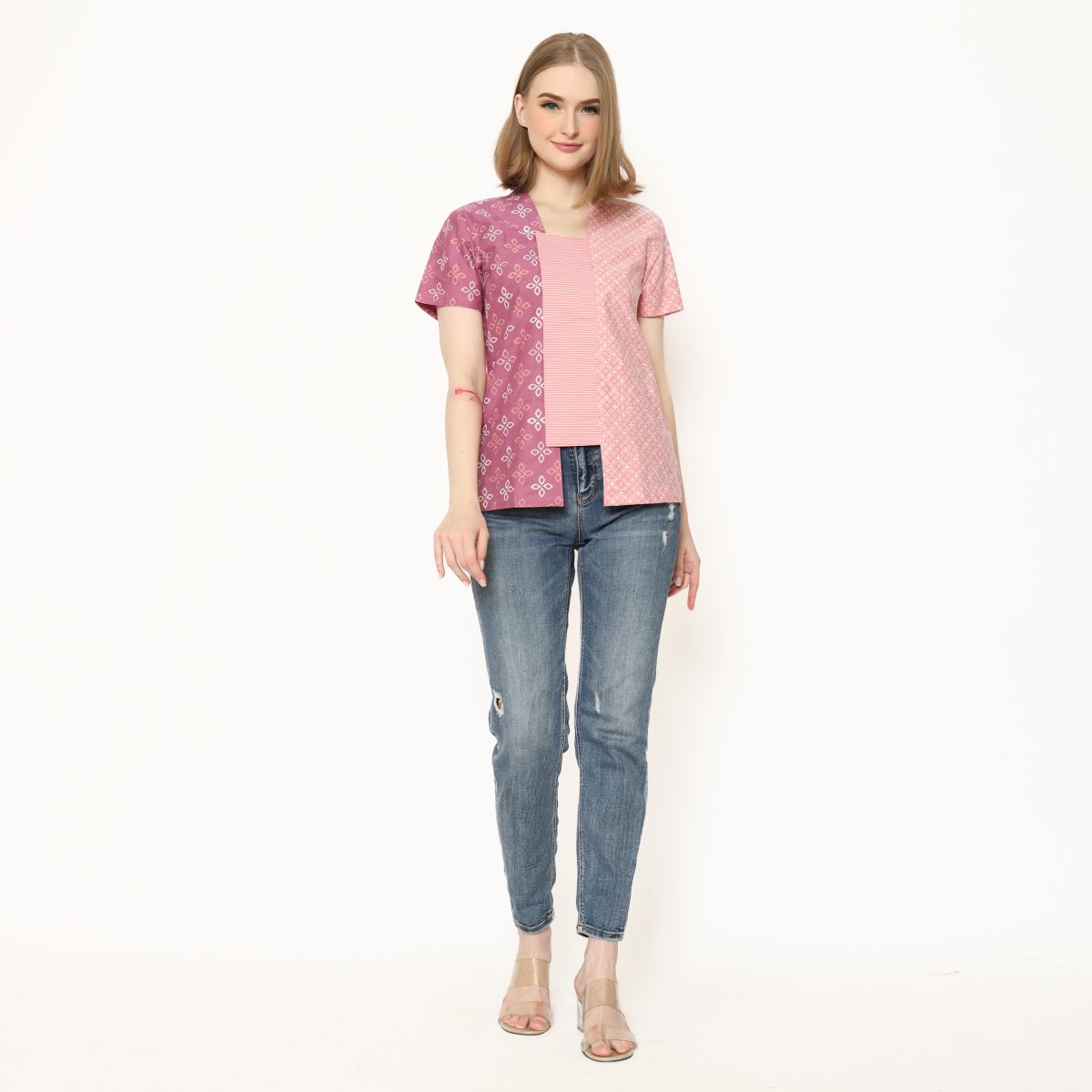 Sheisha Blouse Pink Purple - Image 7
