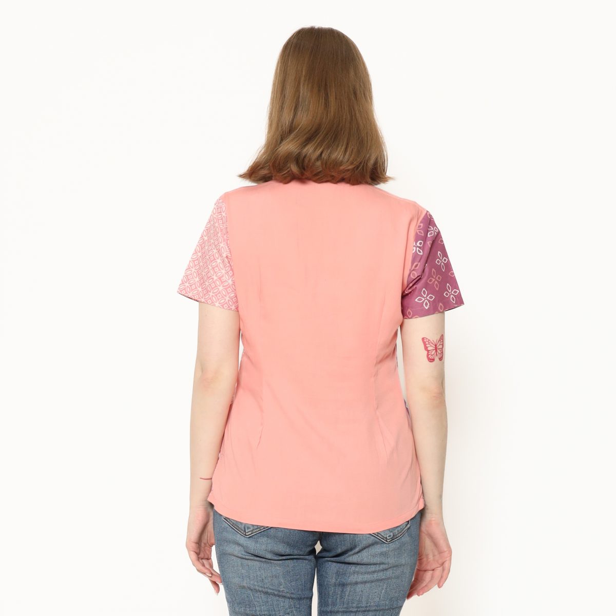 Sheisha Blouse Pink Purple - Image 6