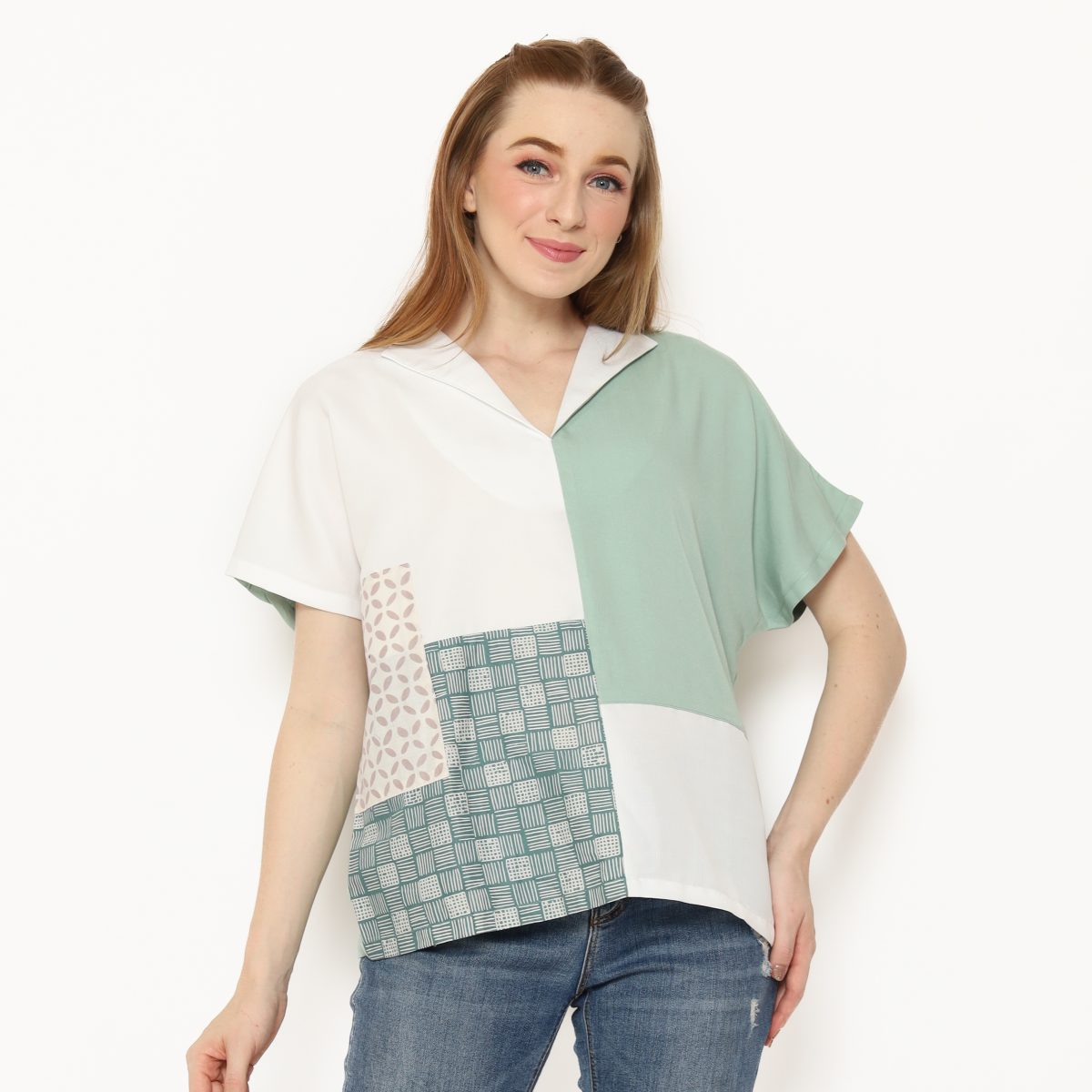 Lyla Blouse Green