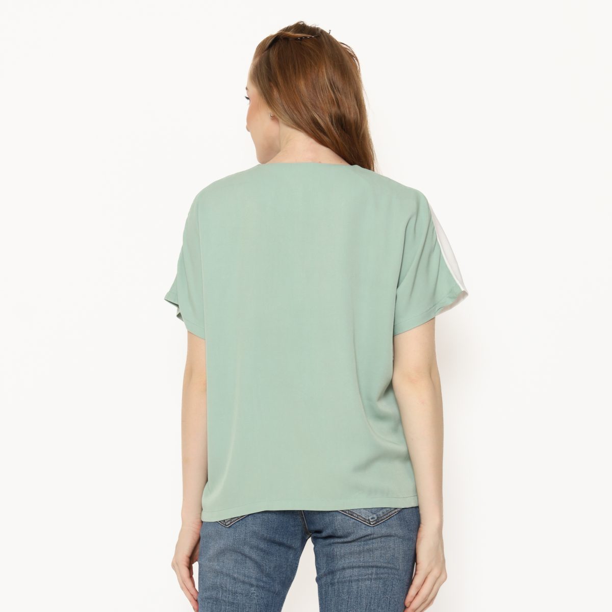 Lyla Blouse Green - Image 7