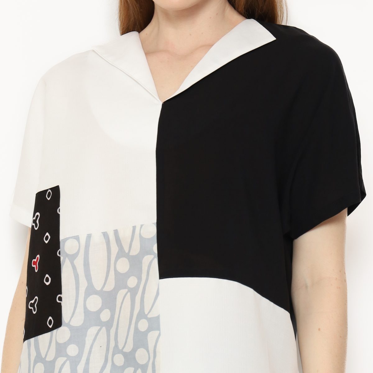 Lyla Blouse Parang Grey - Image 2