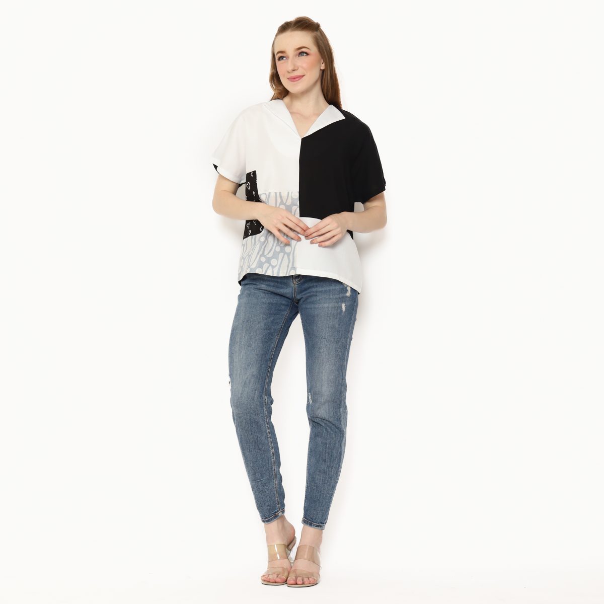 Lyla Blouse Parang Grey - Image 8