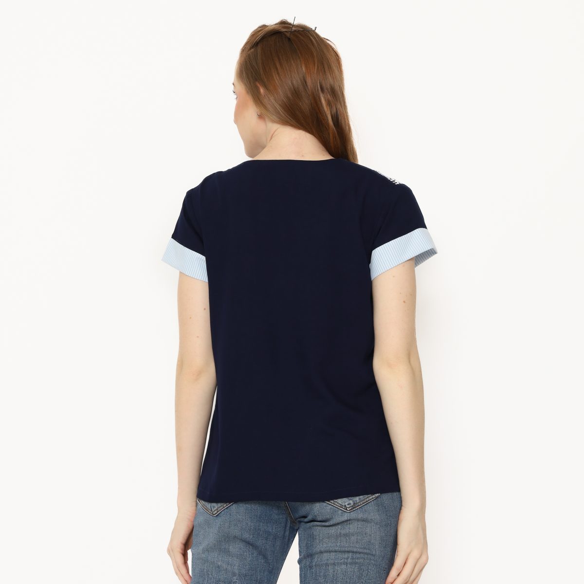 Melissa Blouse Navy - Image 5