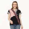 Melissa Blouse Black Pink