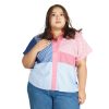 Darlene Blouse Jumputan Pink