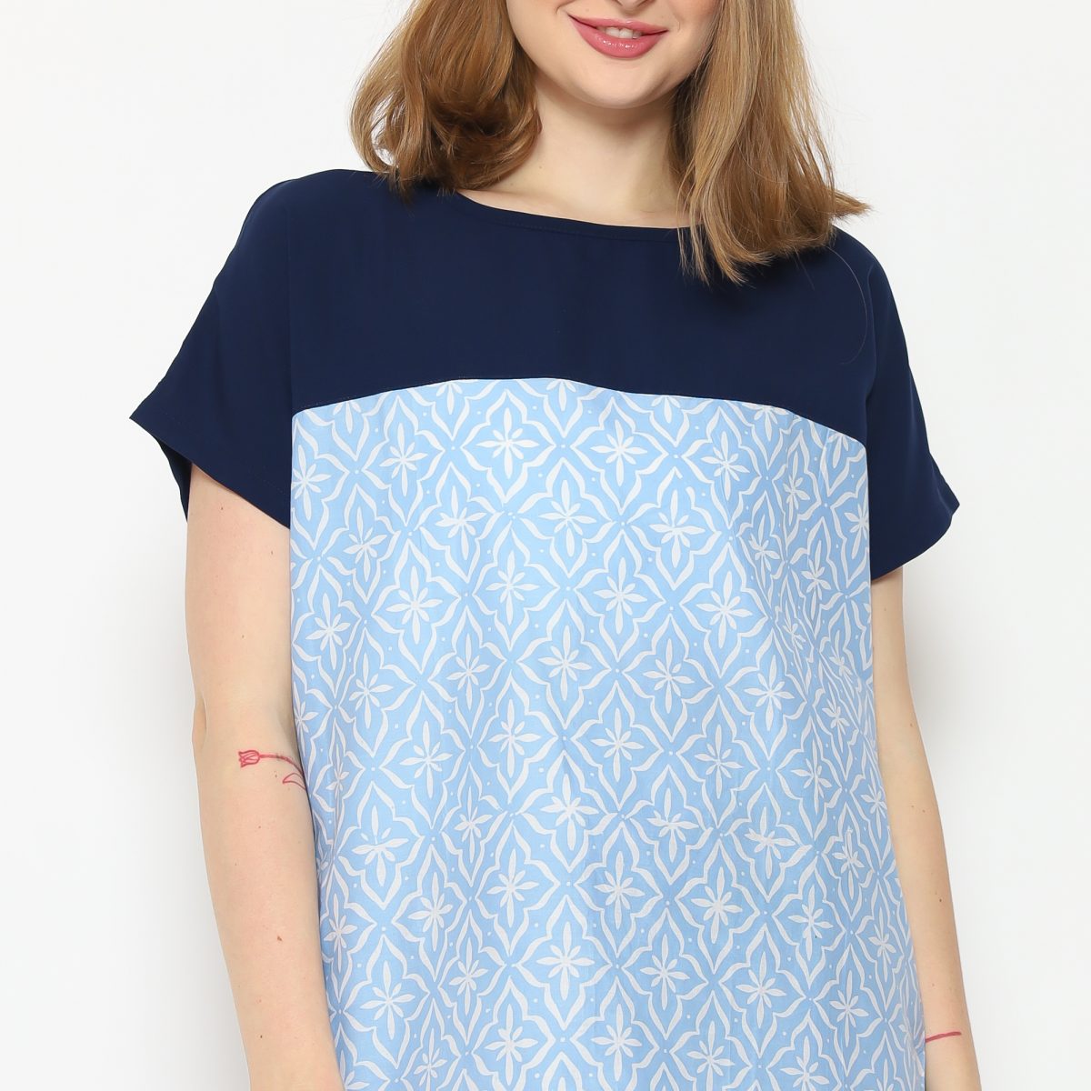 Forever Blouse Navy Blue - Image 2