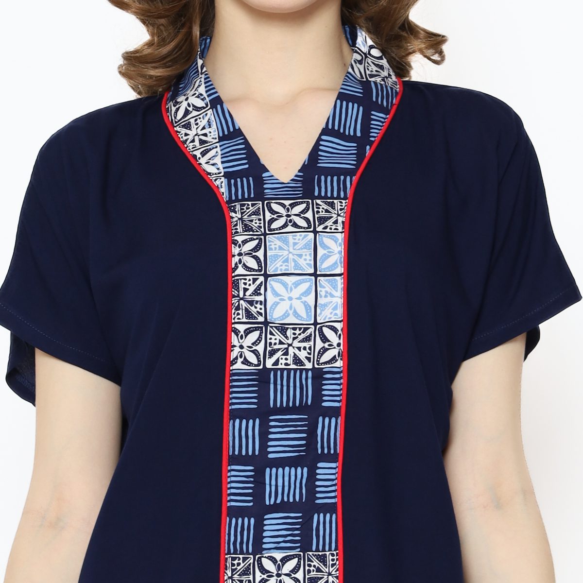 Sherly Blouse Navy - Image 2