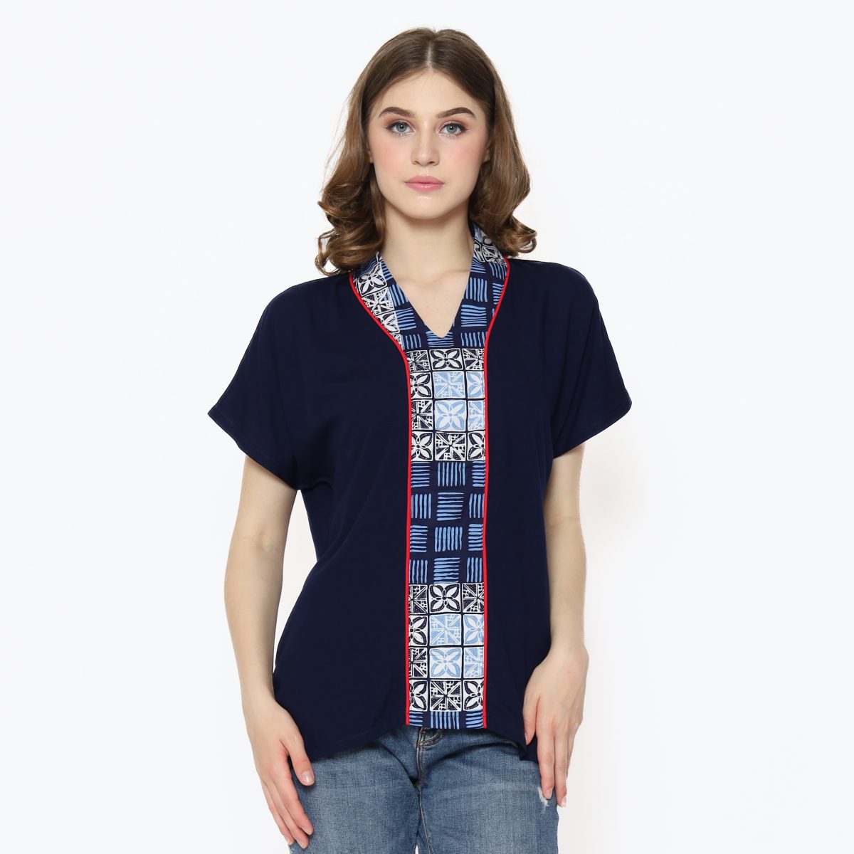 Sherly Blouse Navy