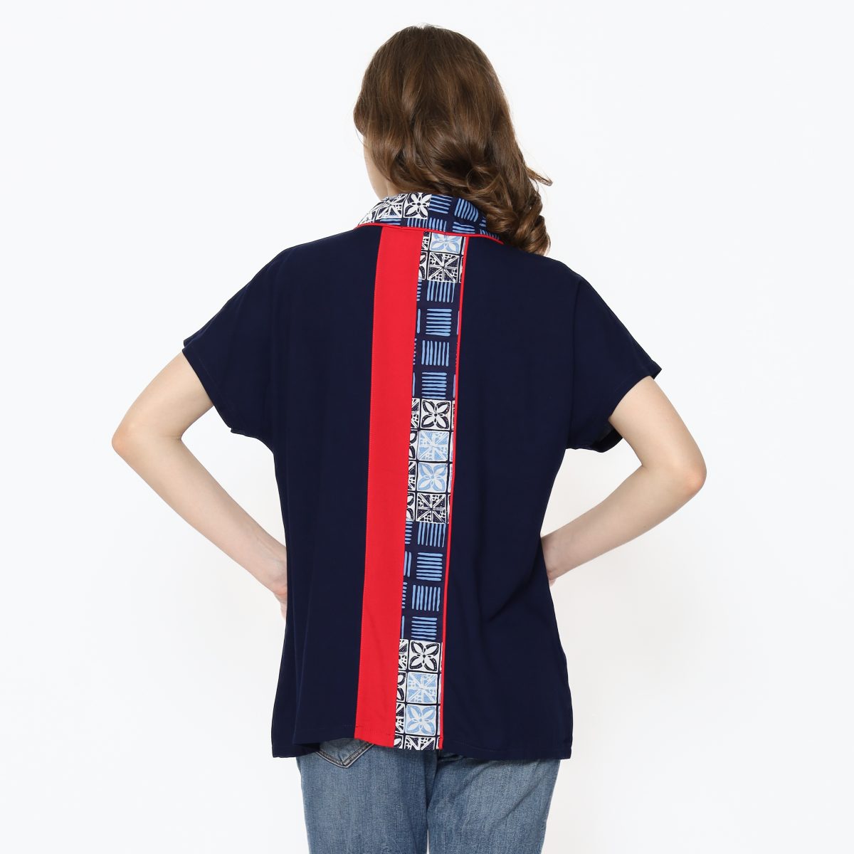 Sherly Blouse Navy - Image 6