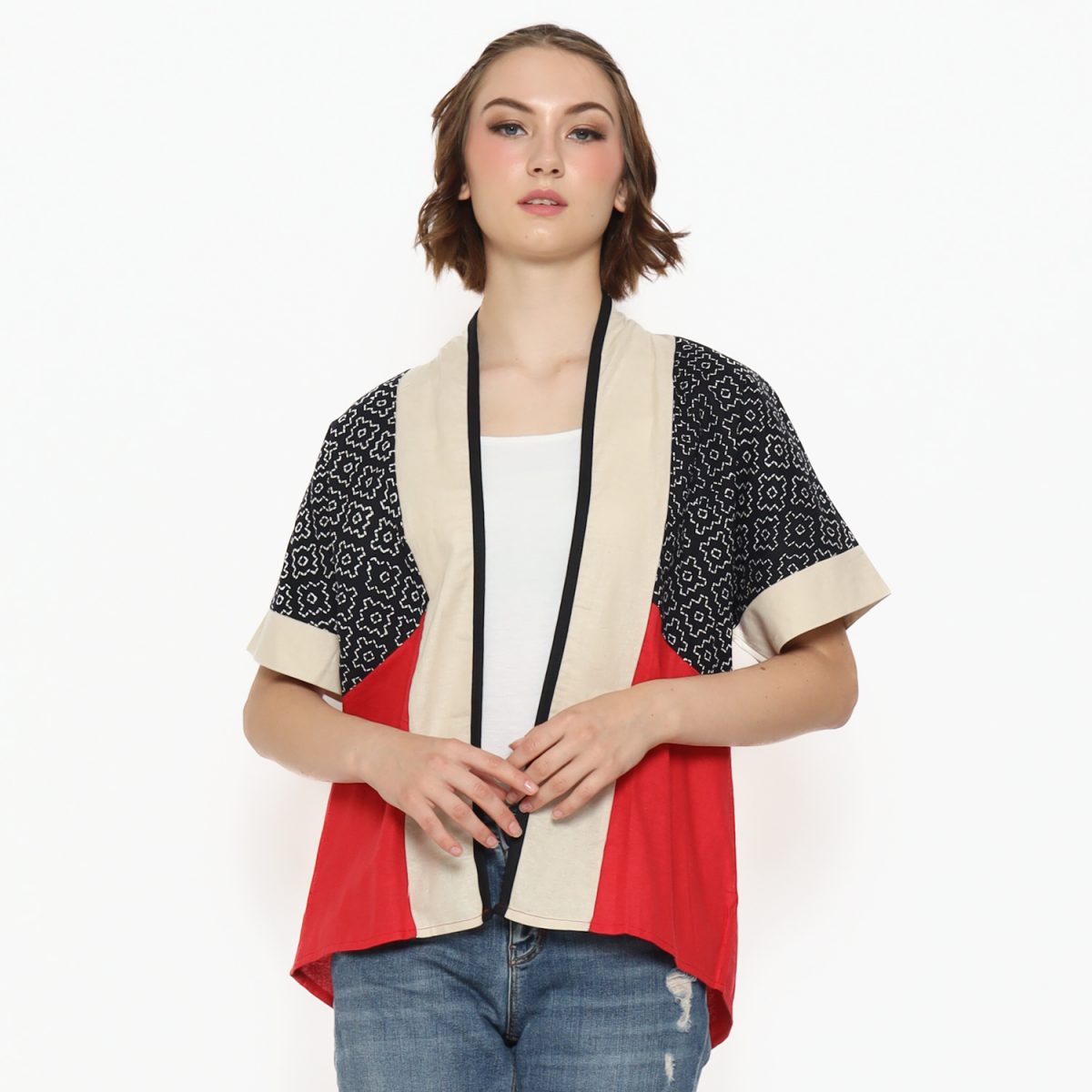 RR Blazer Black Red Trace