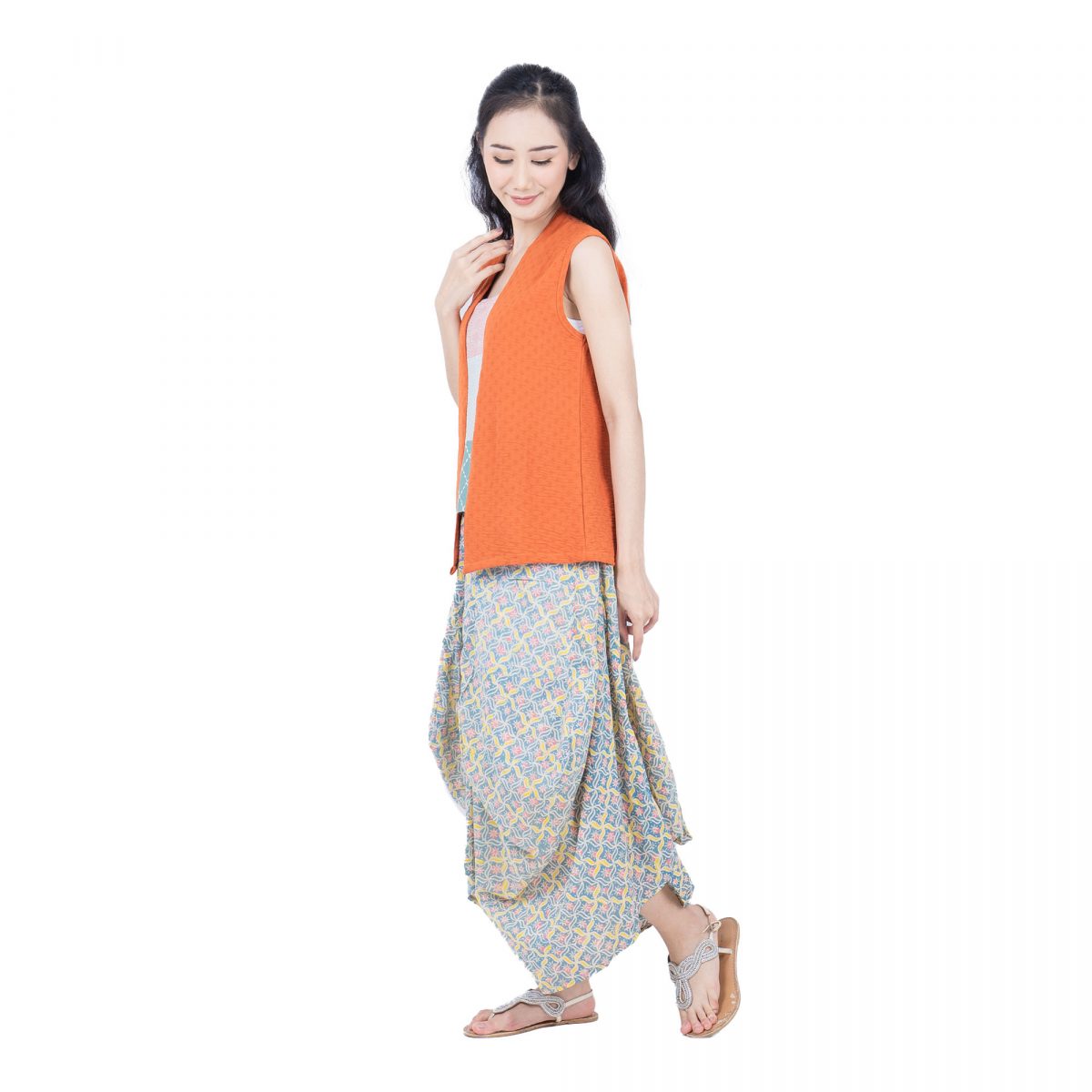Amara Blouse Orange - Image 4