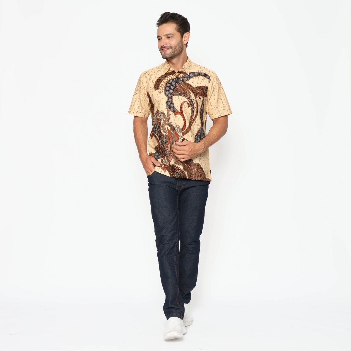 Trevor Shirt Cream - Image 8