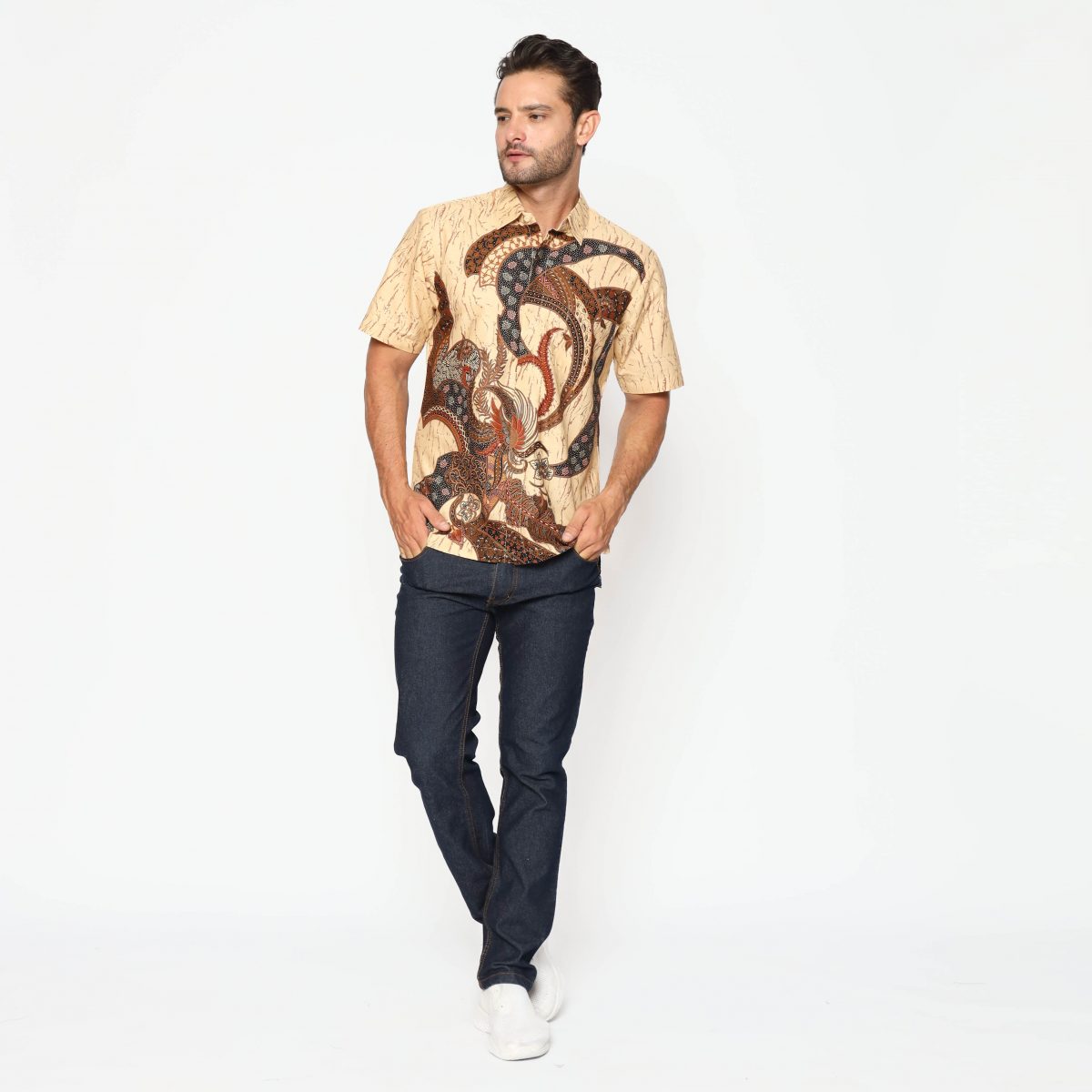 Trevor Shirt Cream - Image 7