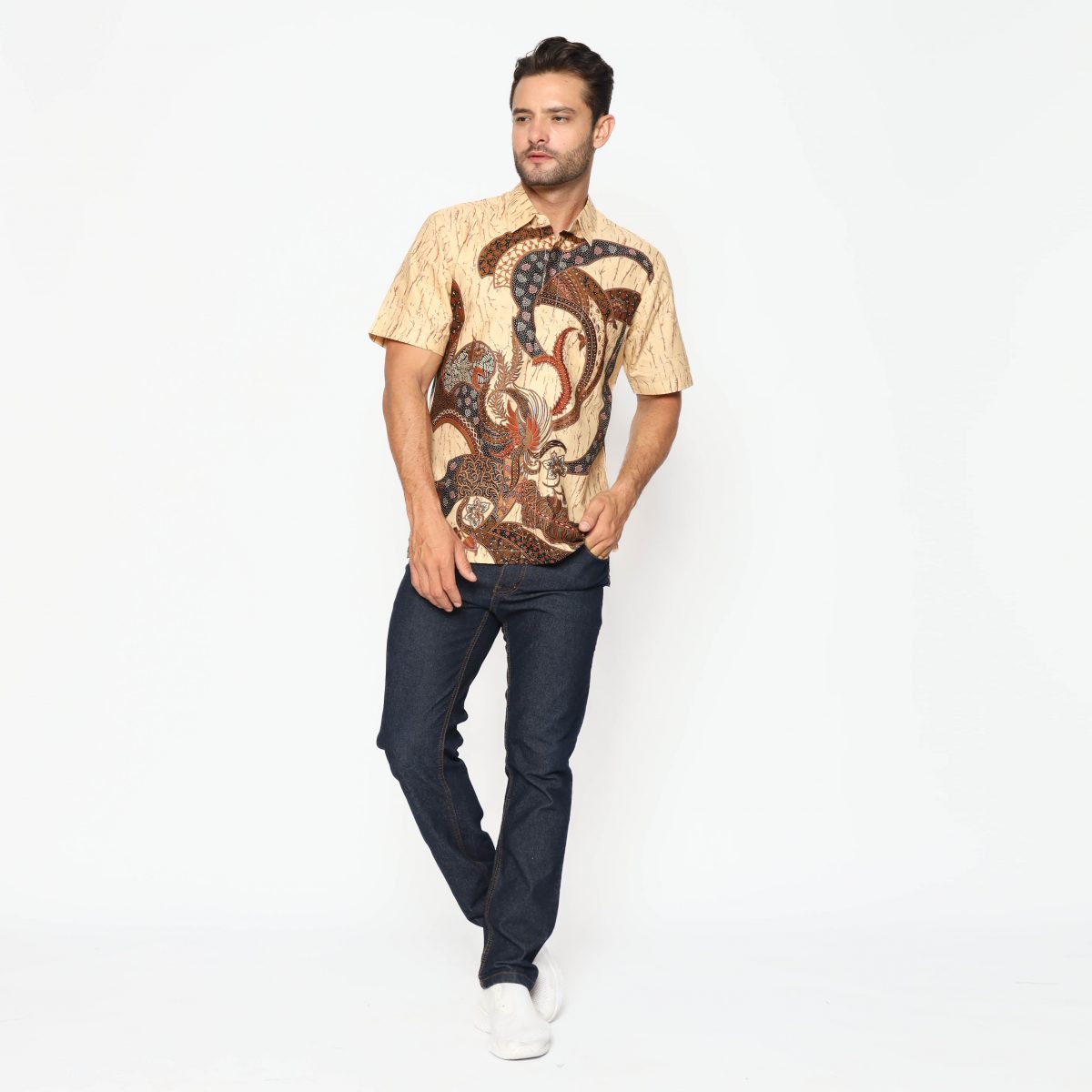 Trevor Shirt Cream - Image 5