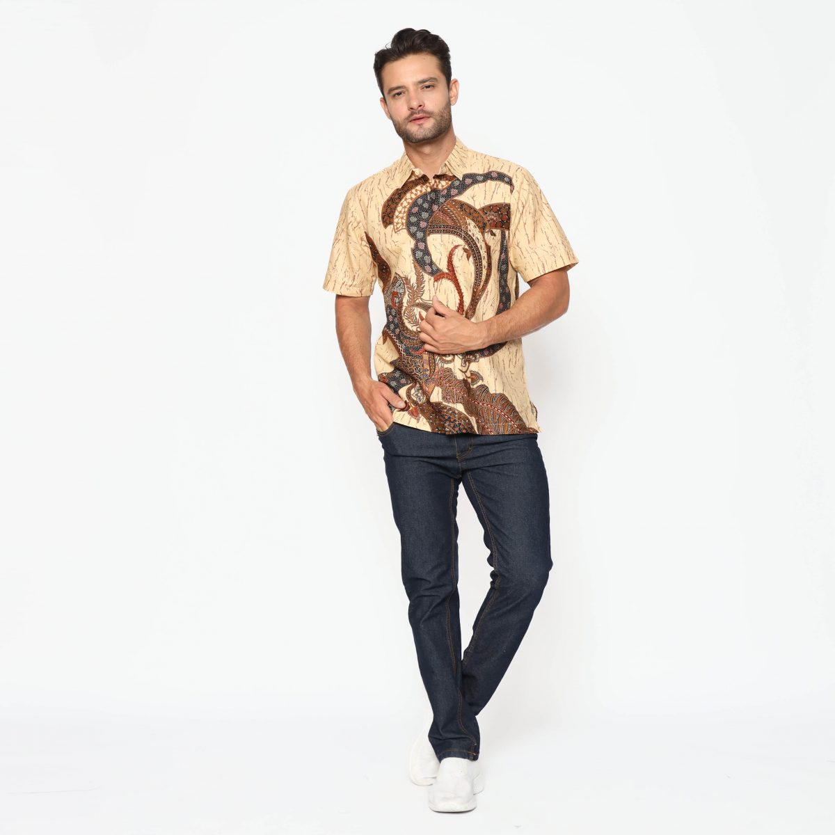 Trevor Shirt Cream - Image 4