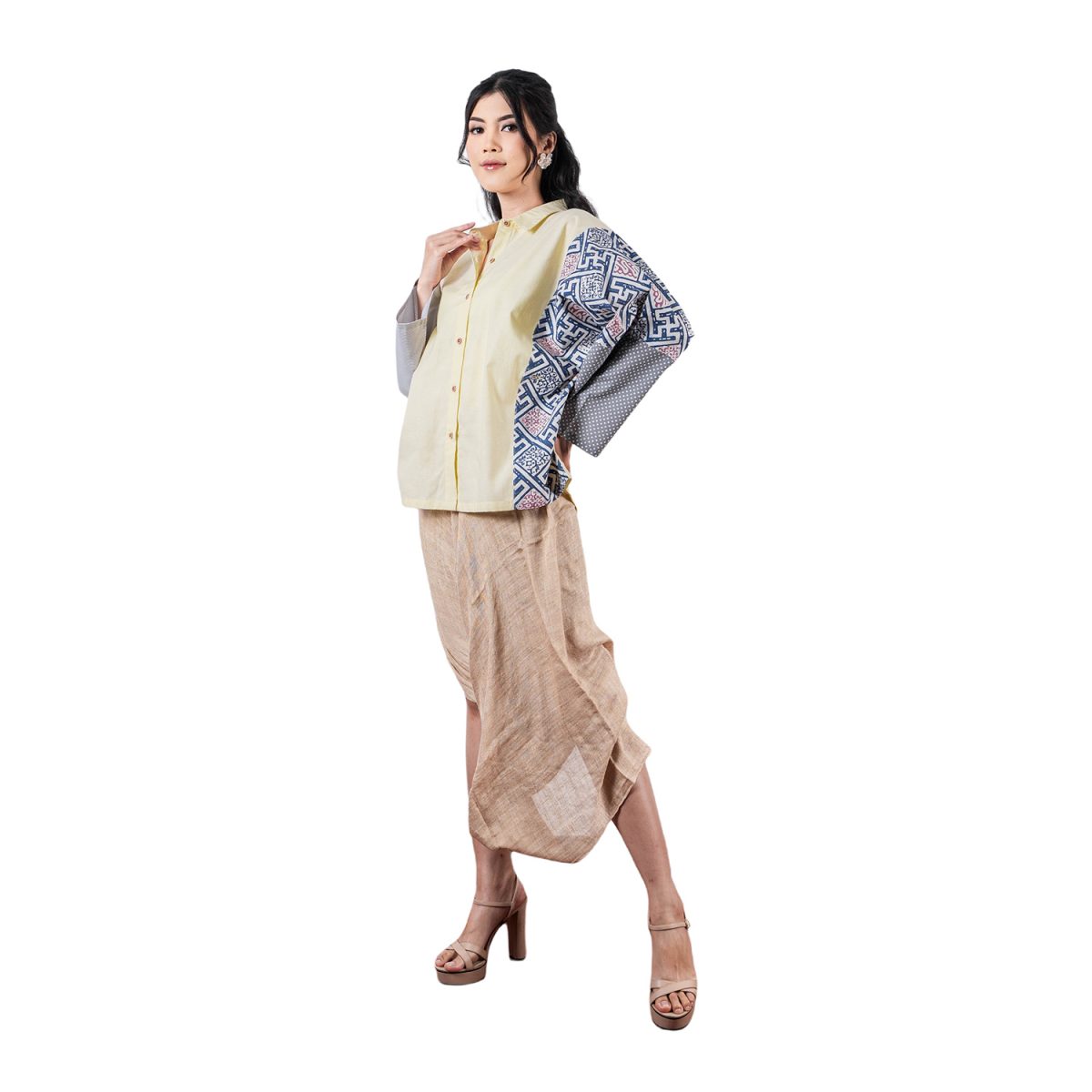 Caroline Shirt Yellow - Image 4