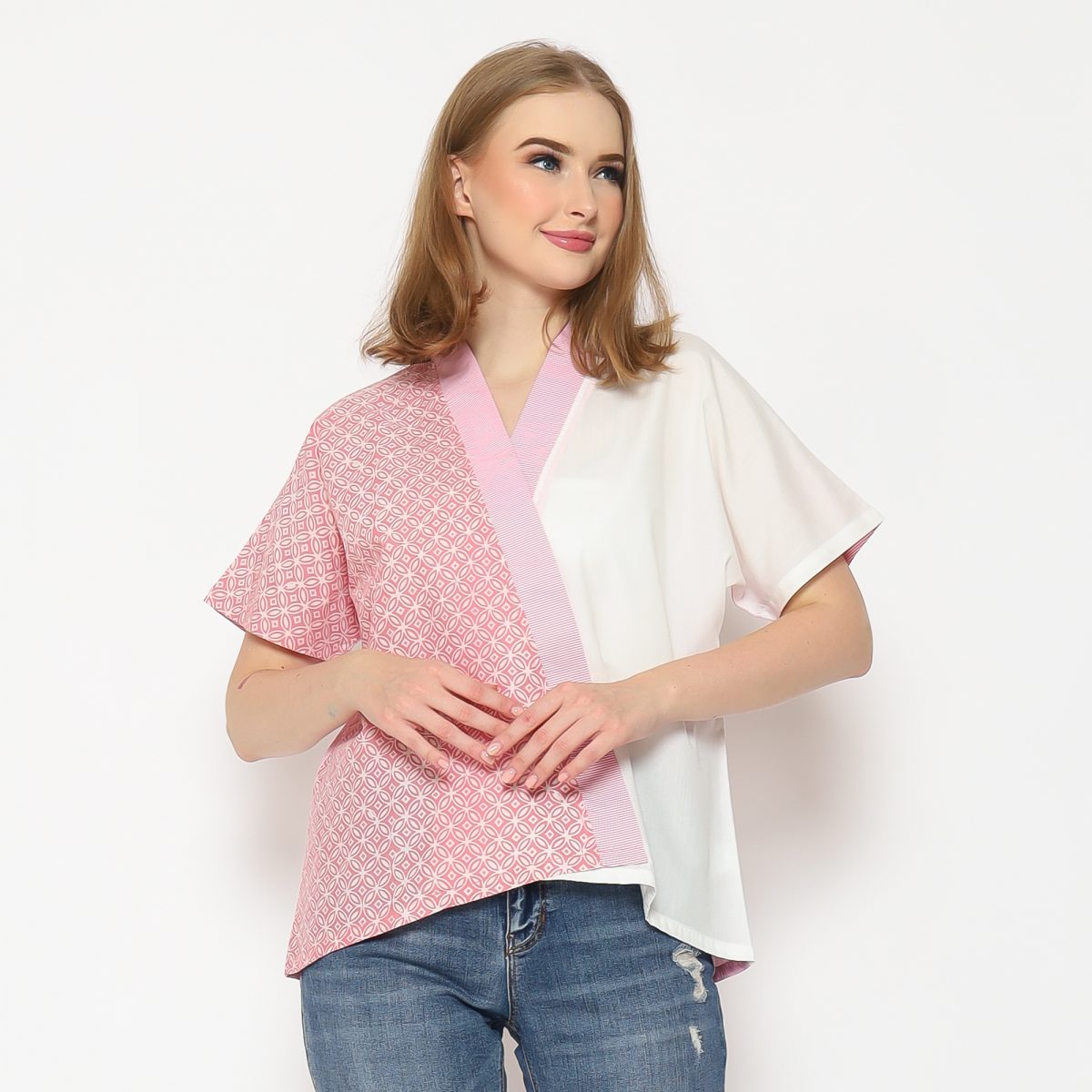 Maureen Blouse Pink - Image 4