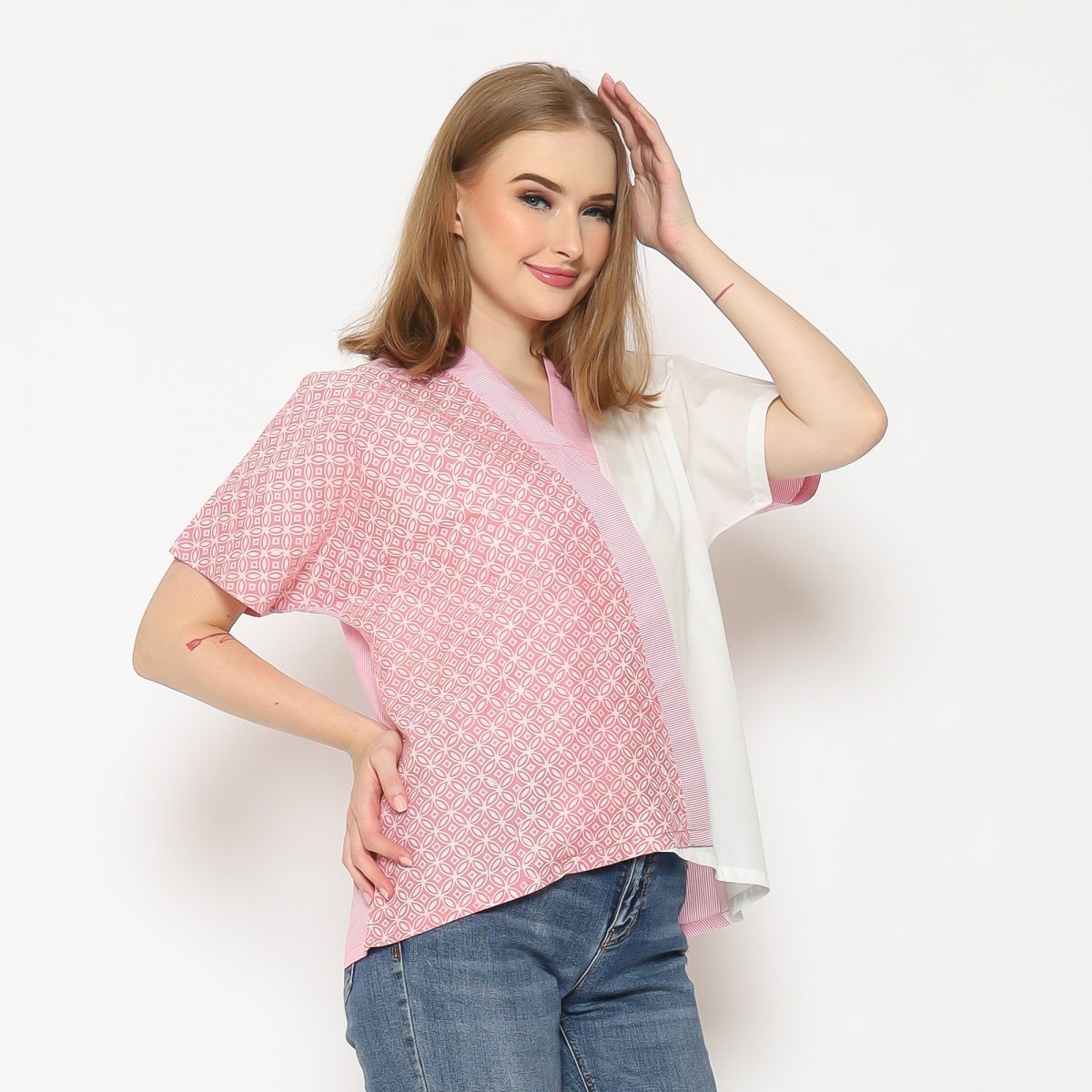 Maureen Blouse Pink - Image 3