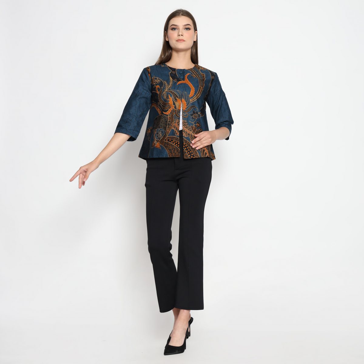 Tasya Blazer Deep Turquoise - Image 7