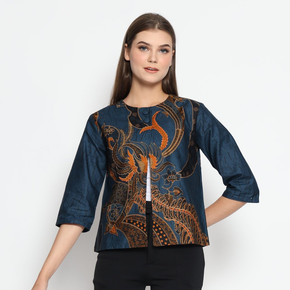 Tasya Blazer Deep Turquoise