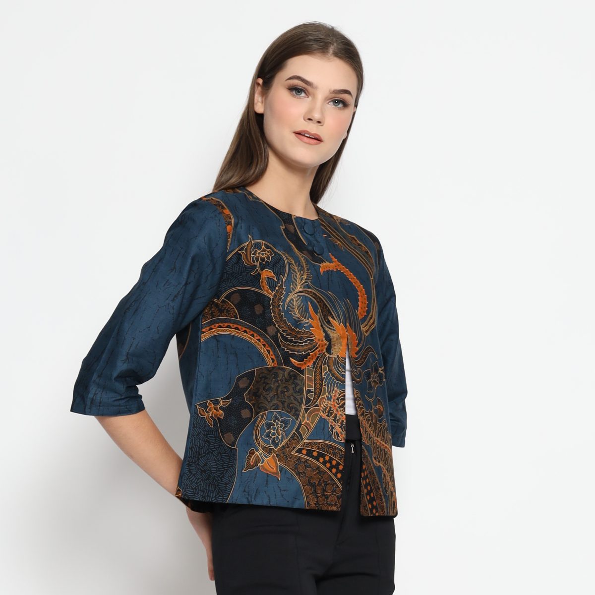 Tasya Blazer Deep Turquoise - Image 4