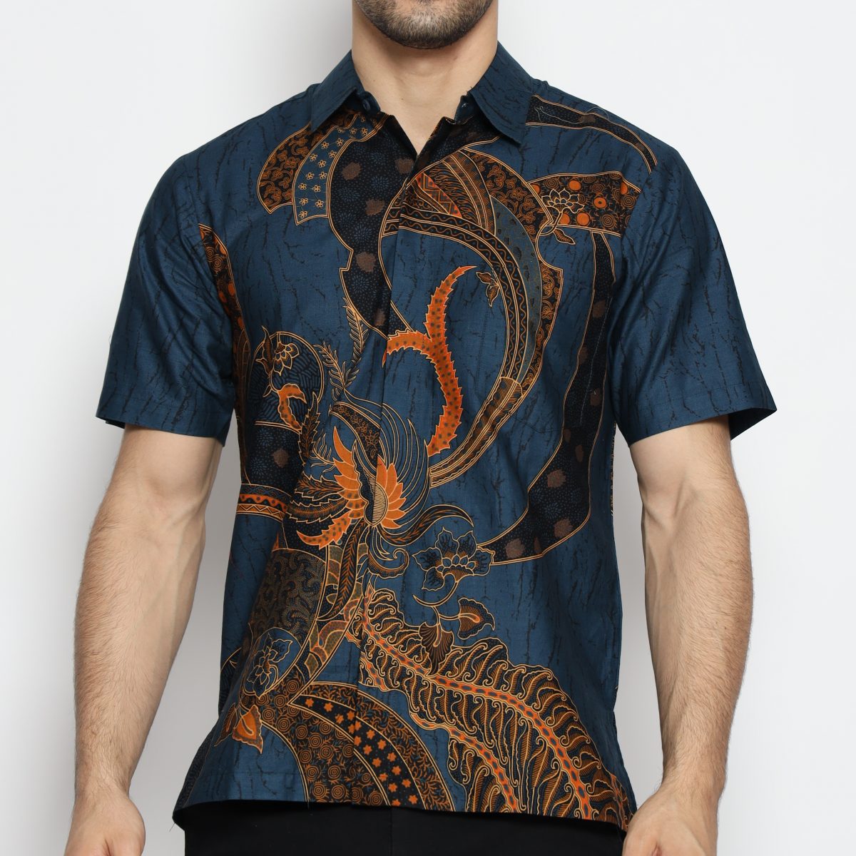 Trevor Shirt Deep Turquoise - Image 2