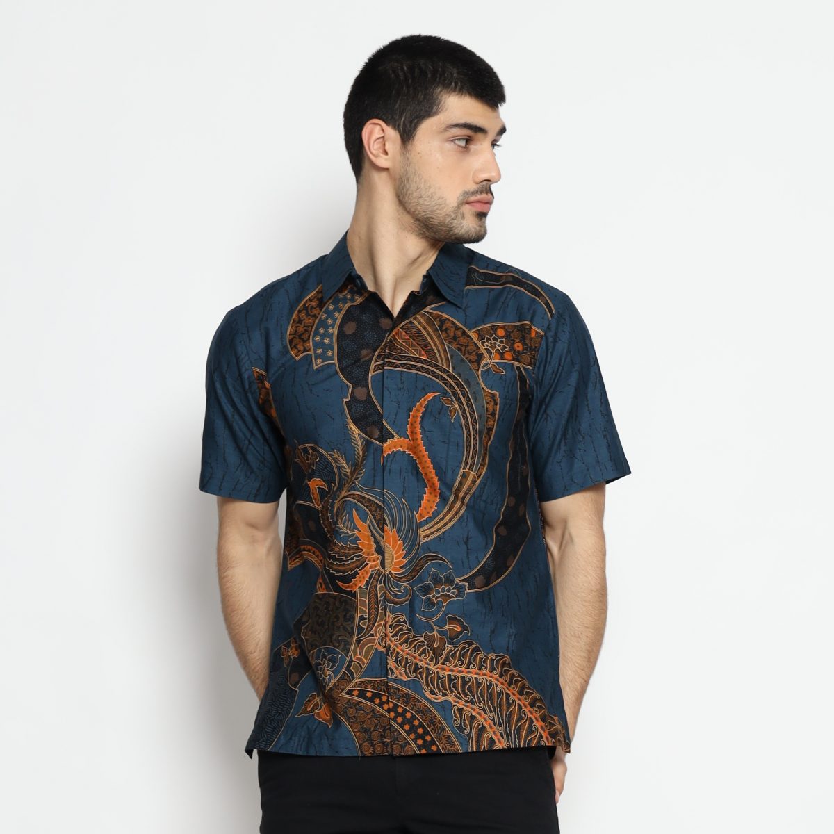 Trevor Shirt Deep Turquoise - Image 5