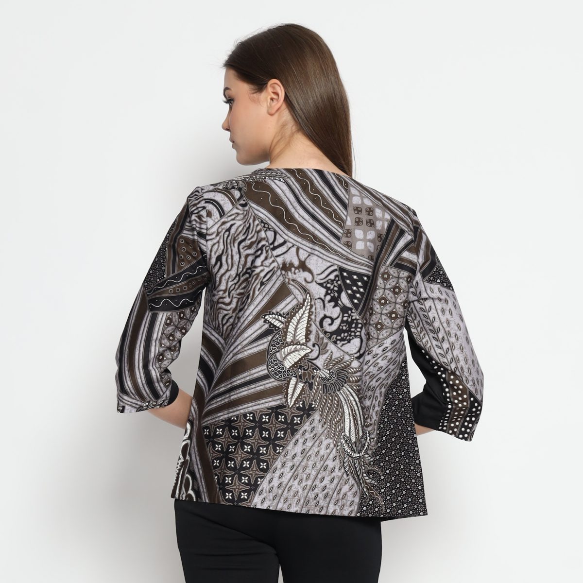 Arleta Blazer Purple Black - Image 6